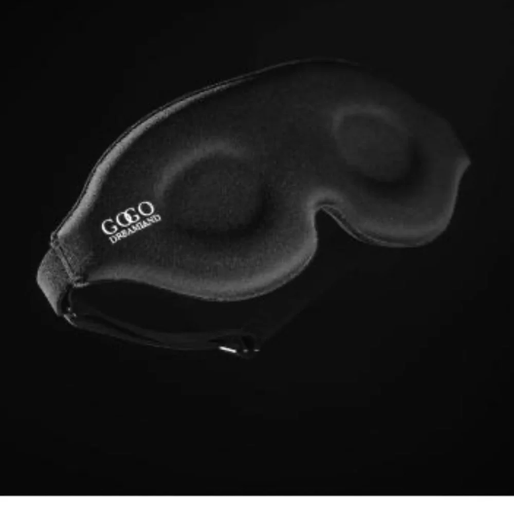 NIB Premium GOGO 3D Eye Mask for Sleep+Silicon Ear Plugs+